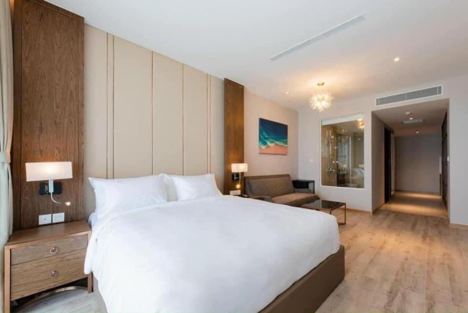 Panorama Sky Blue Nha Trang Aparthotel Bagian luar foto