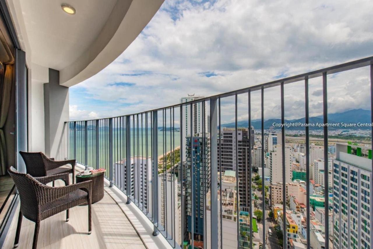 Panorama Sky Blue Nha Trang Aparthotel Bagian luar foto