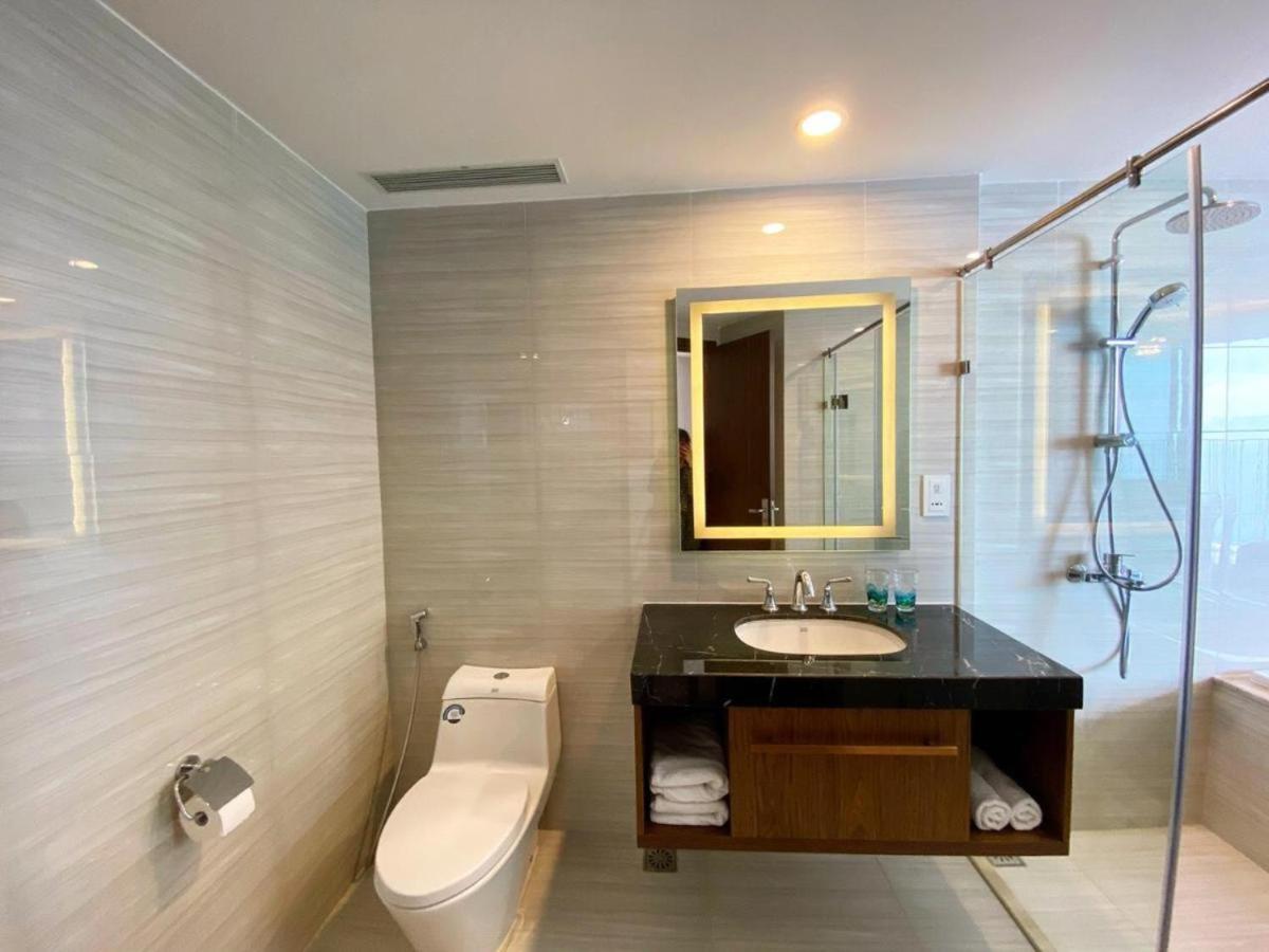 Panorama Sky Blue Nha Trang Aparthotel Bagian luar foto