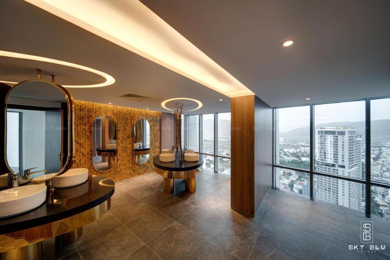 Panorama Sky Blue Nha Trang Aparthotel Bagian luar foto