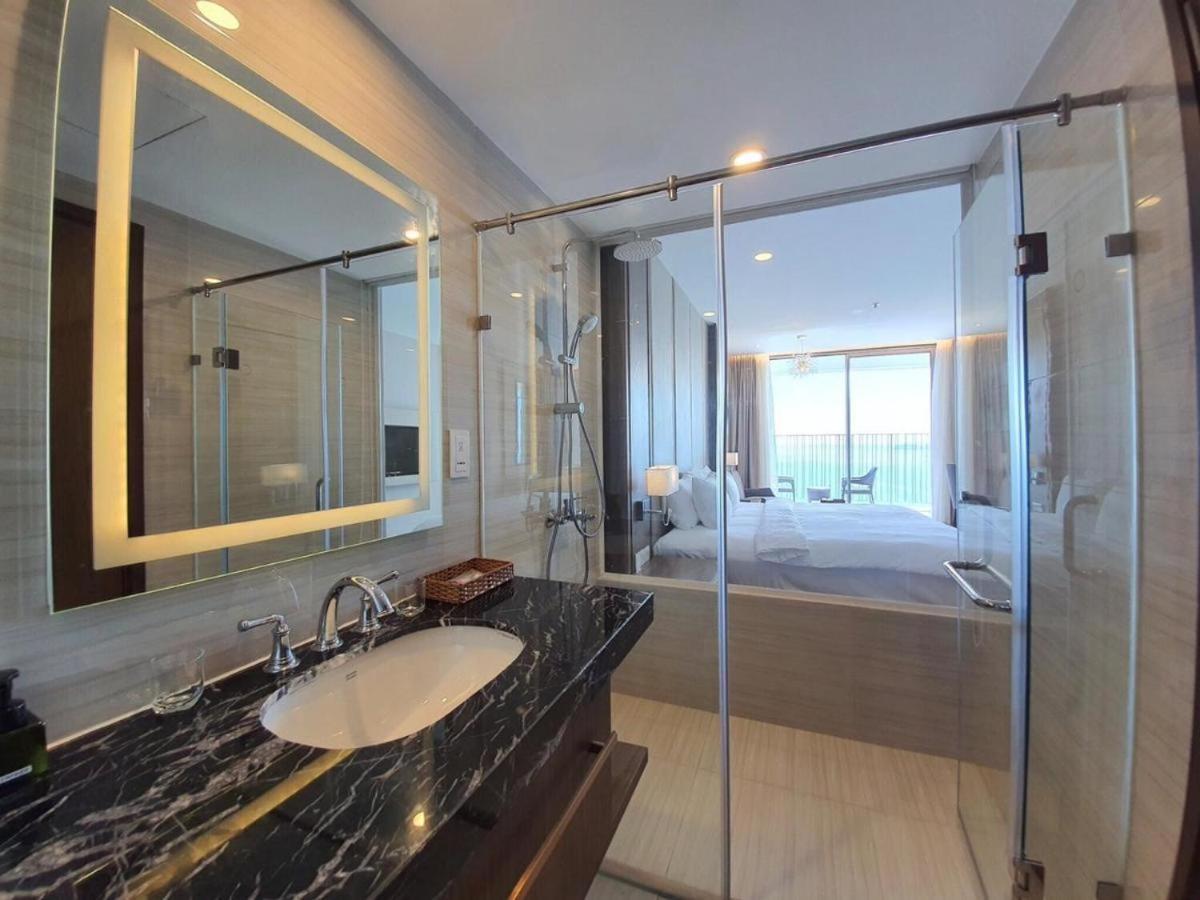 Panorama Sky Blue Nha Trang Aparthotel Bagian luar foto