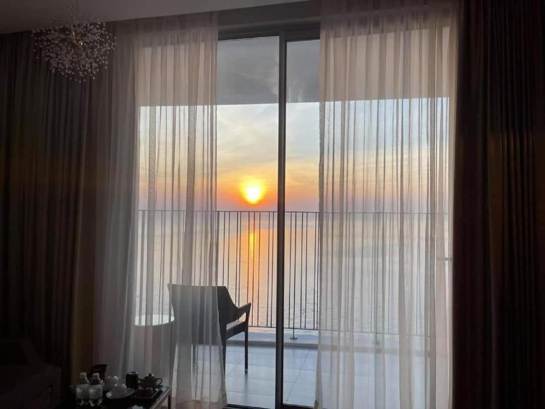 Panorama Sky Blue Nha Trang Aparthotel Bagian luar foto