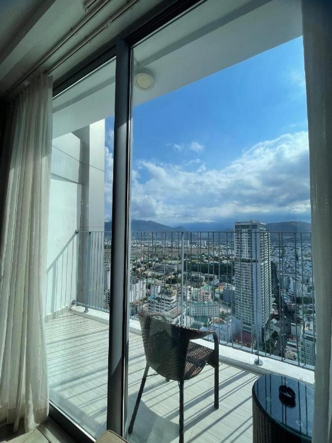 Panorama Sky Blue Nha Trang Aparthotel Bagian luar foto