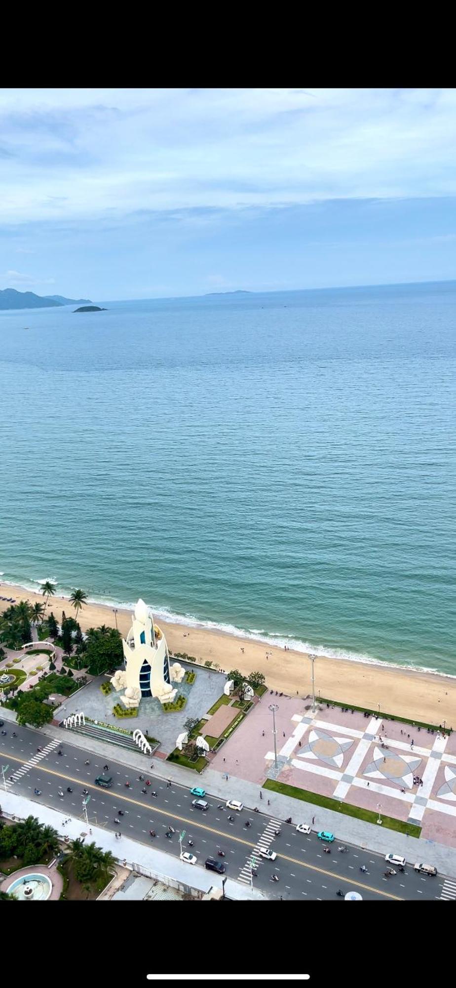 Panorama Sky Blue Nha Trang Aparthotel Bagian luar foto